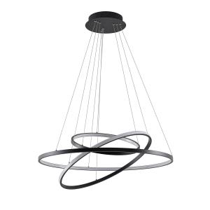 Lucande Filippa lámpara colgante LED con 3 anillos