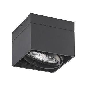 Arcchio Michonne downlight de techo, negro, 14,5 cm