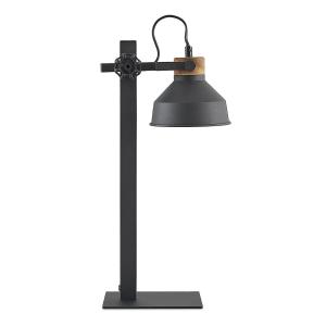 Lindby Nefeli lámpara de mesa, madera, 1 luz