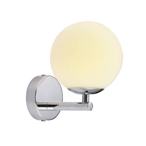 Arcchio Maviris aplique LED para baño bola, vidrio