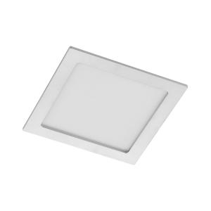 Prios Helina empotrada LED, plata, 22 cm, 24 W