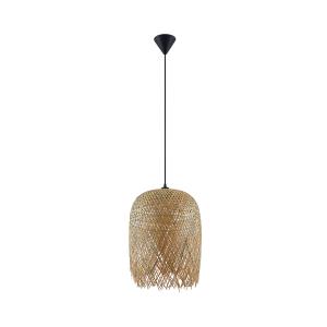 Lindby Solivia lámpara colgante de bambú