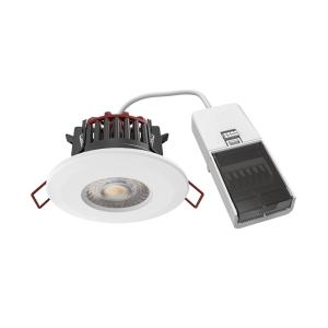 Arcchio Elmon Lámpara empotrable LED, IP65, blanco