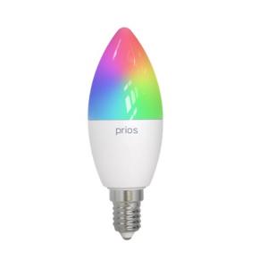 PRIOS Smart LED E14 4,5 W tunable white WLAN RGB Tuya