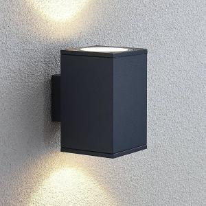 Lindby Aplique LED para exterior Mekita, 2 luces