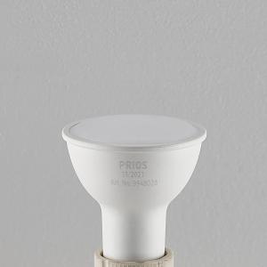PRIOS Bombilla reflectora LED GU10 5W 3.000K 120°
