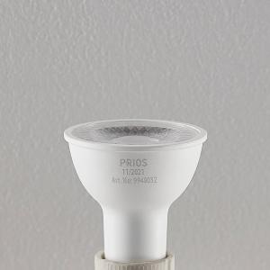 PRIOS Bombilla reflectora LED GU10 5W 3.000K 60°