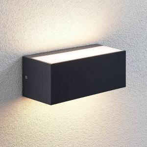 Lindby Aplique LED para exterior Nienke, IP65, 23 cm