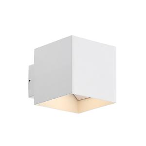 ELC Esani aplique LED de exterior, blanco