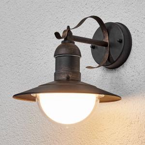 Lindby Lámpara de pared ext LED de efecto antiguo Clea