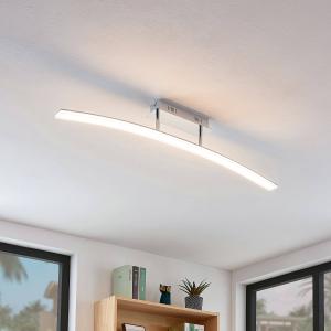 Lucande Lámpara de techo LED con forma de arco Lorian