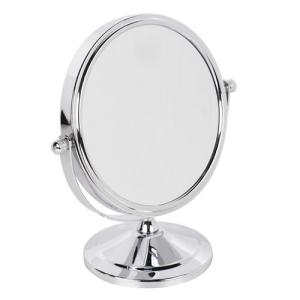 Espejo cosmético de aumento x 7 gris / plata