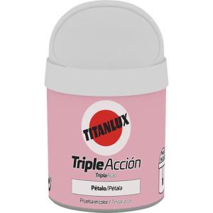 Tester de pintura triple acción titanlux mate 75ml pétalo