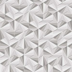 Papel pintado aspecto texturizado geometrico 402436 gris