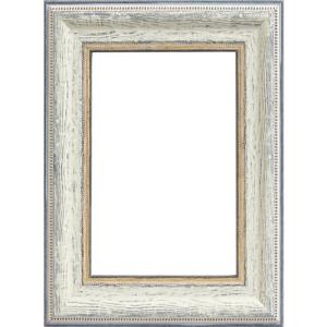 Marco inspire fabriano blanco oro 50x70 cm