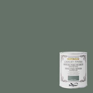 Pintura a la tiza chalky finish rust-oleum 750 ml verde abe…