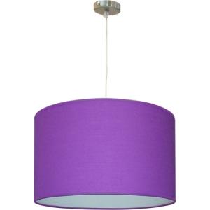 Lámpara de techo inspire nicole 1 luz e27 d30 violeta