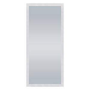 Espejo enmarcado rectangular shadi taco blanco 178 x 78 cm