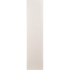Puerta corredera de armario lucerna blanco 80x237x1,9 cm (a…