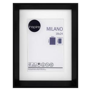 Marco milano negro 18 cm x 24 cm inspire
