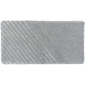 Alfombra de baño rectangular remix 60x120 cm gris