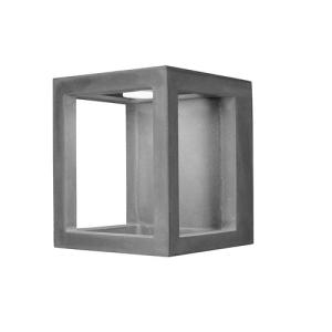 Aplique exterior de cemento forlight box led inegrado