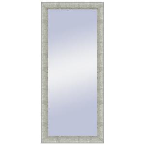 Espejo enmarcado rectangular olivia plata 144 x 64 cm
