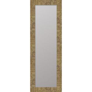Espejo enmarcado rectangular metalizado oro 155 x 52 cm