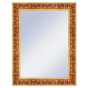 Espejo enmarcado rectangular liliane barroco dorado 67 x 87…