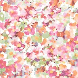 Papel pintado aspecto texturizado floral tnt eco 5054-2 rosa