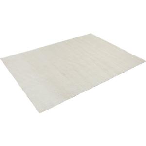 Alfombra poliamida touch blanco rectangular 160x230cm