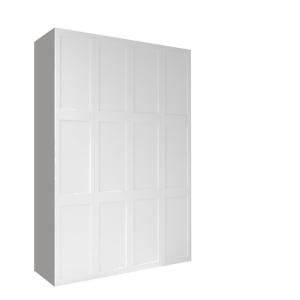 Armario ropero puerta abatible spaceo home marsella blanco…