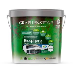 Pintura exterior biosphere premium graphenstone mate 15l bl…