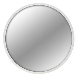 Espejo enmarcado redondo ed 789 blanco d 120 cm