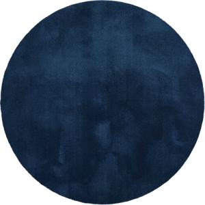 Alfombra poliamida touch 71351 azul redonda 160x160cm