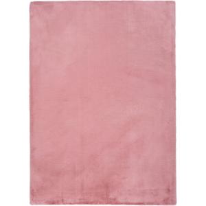 Alfombra poliéster fox rosa rectangular 160x230cm