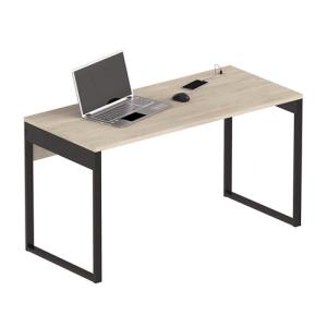 Mesa escritorio nexus roble 135x60x76 cm con conector/carga…