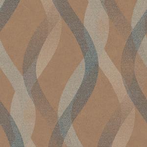 Papel pintado aspecto texturizado ondas 402658 marrón