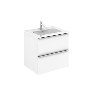 Mueble de baño komplett blanco 60 x 45 cm