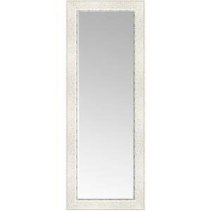 Espejo enmarcado xxl roma blanco decapado 170 x 70 cm