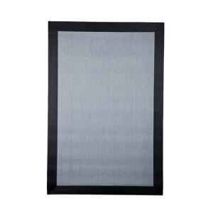 Alfombra interior/exterior pvc teplon cenefa gris rectangul…