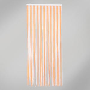 Cortina de puerta pvc lisboa naranja- transparente 90 x 210…