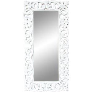 Espejo enmarcado rectangular goya plata 178 x 88 cm