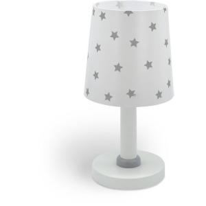Lámpara de mesa sin fuente de luz star light blanco e14