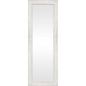 Espejo enmarcado rectangular harry decapado gris 155 x 52 cm