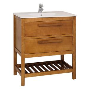 Mueble de baño con lavabo amazonia natural 60x45 cm