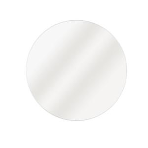 Espejo redondo focale white blanco inspire 81 x 81 cm