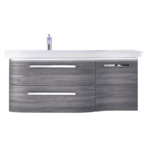 Mueble de baño con lavabo contea gris 120x50 cm