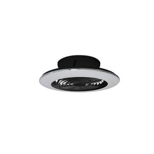 Ventilador de techo con luz motor dc alisio mini negro 52.5…