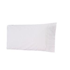 2 fundas de almohada algodón bordados ramas lisa blanco de…